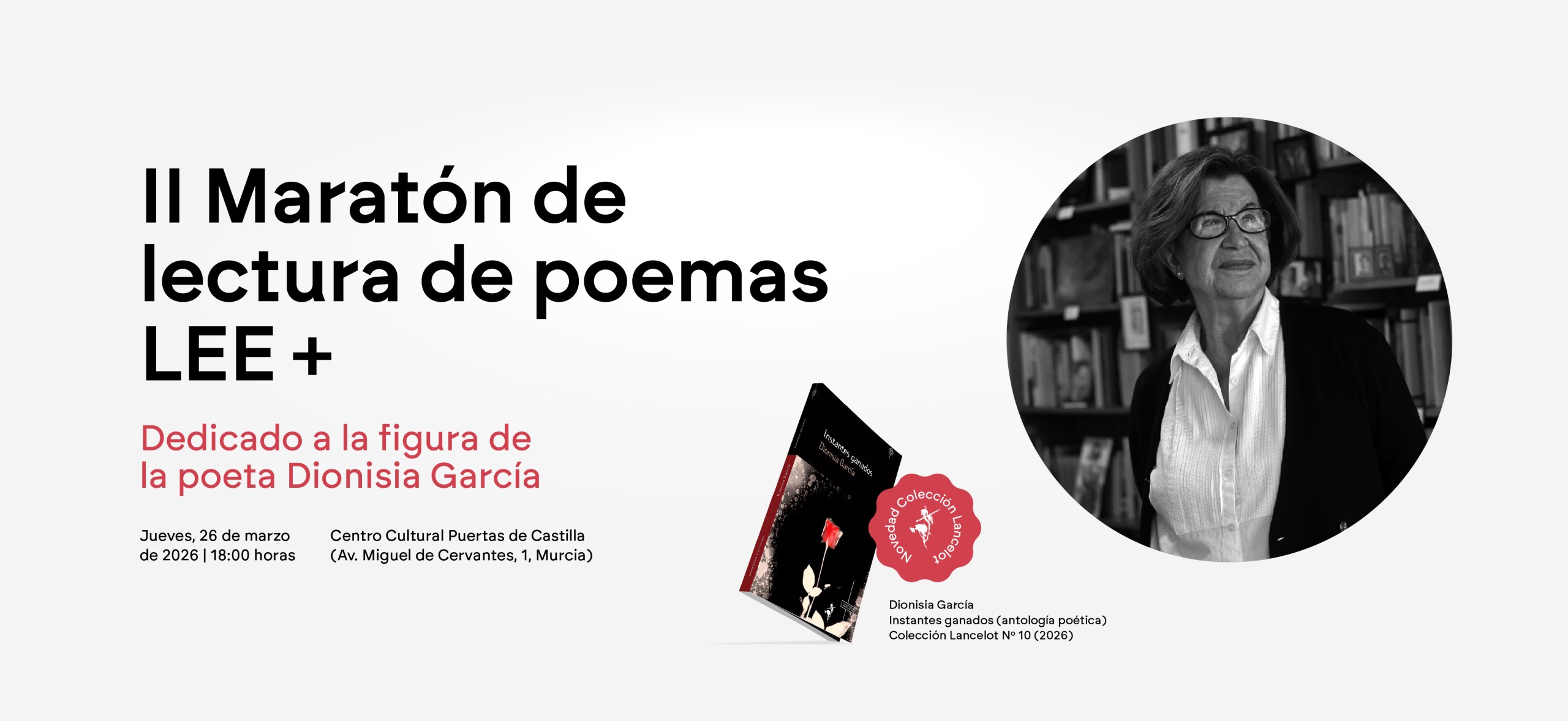maratón lectura Murcia Dionisia