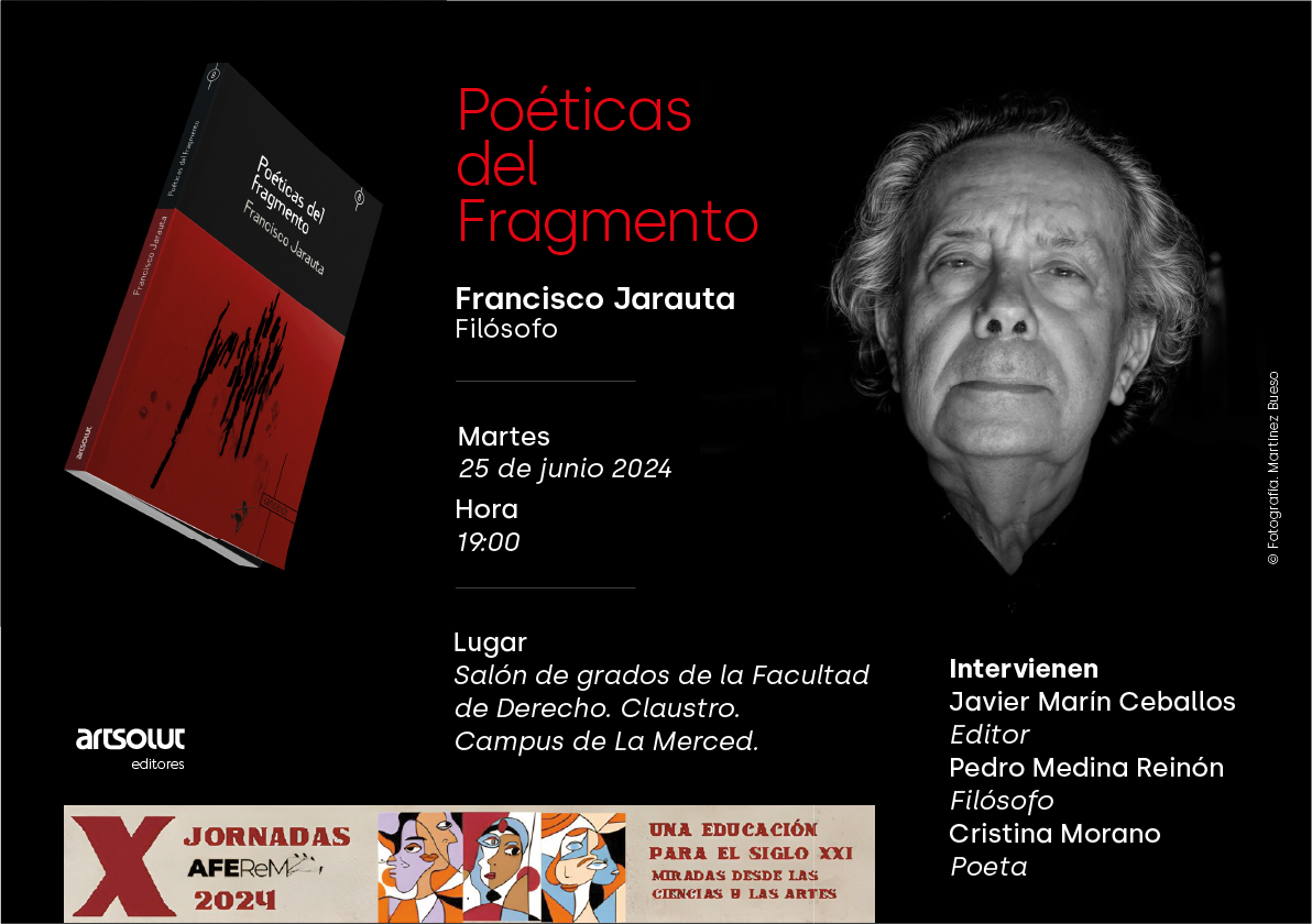 Presentación Poéticas del fragmento Francisco Jarauta